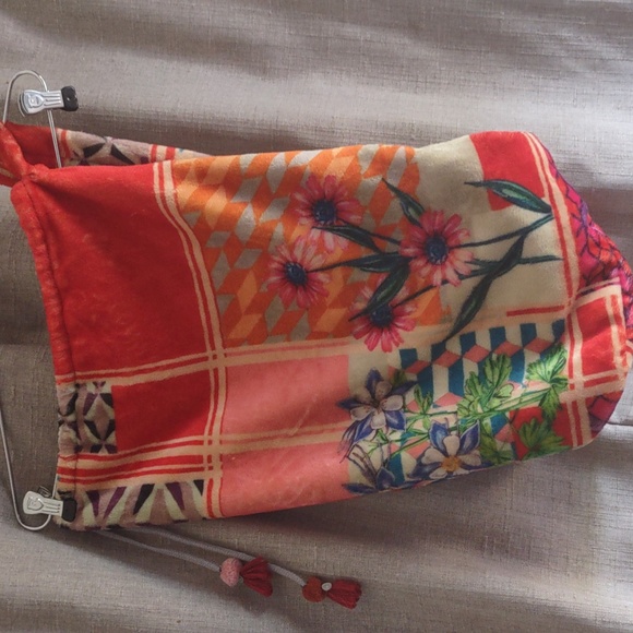 Johnny Was colorful soft bag - Picture 1 of 3